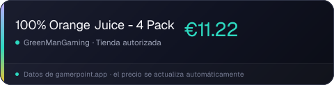 100% Orange Juice - 4 Pack
