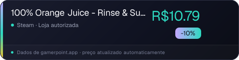 100% Orange Juice - Rinse & Suishou Character Pack