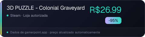 3D PUZZLE - Colonial Graveyard