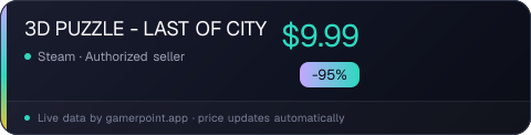 3D PUZZLE - LAST OF CITY