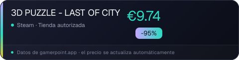 3D PUZZLE - LAST OF CITY