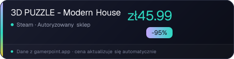 3D PUZZLE - Modern House