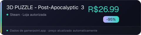 3D PUZZLE - Post-Apocalyptic 3