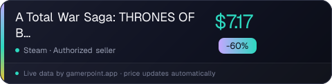 A Total War Saga: THRONES OF BRITANNIA