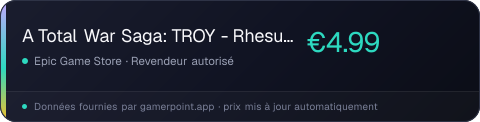 A Total War Saga: TROY - Rhesus & Memnon