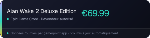 Alan Wake 2 Deluxe Edition
