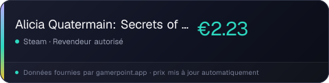 Alicia Quatermain: Secrets of the Lost Treasures