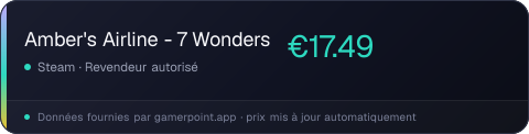 Amber's Airline - 7 Wonders