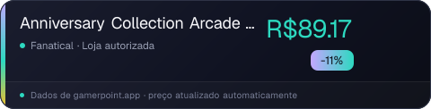 Anniversary Collection Arcade Classics