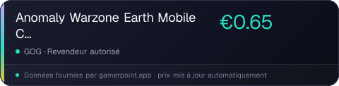 Anomaly Warzone Earth Mobile Campaign