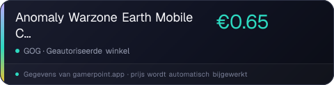 Anomaly Warzone Earth Mobile Campaign