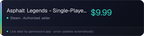 Asphalt Legends - Single-Player Boost Pack