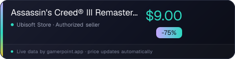 Assassin's Creed® III Remastered