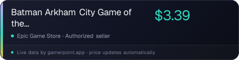 Batman Arkham City Game of the Year Edition