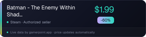 Batman - The Enemy Within Shadows Mode