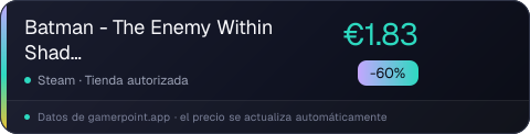 Batman - The Enemy Within Shadows Mode