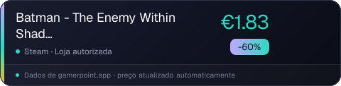 Batman - The Enemy Within Shadows Mode