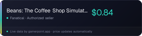 Beans: The Coffee Shop Simulator