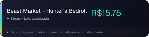 Beast Market - Hunter's Bedroll
