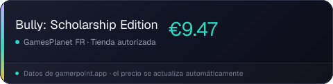 Bully: Scholarship Edition