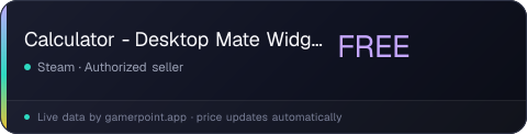 Calculator - Desktop Mate Widgets