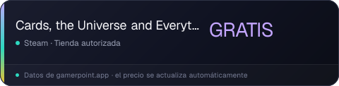 Cards, the Universe and Everything