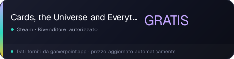 Cards, the Universe and Everything