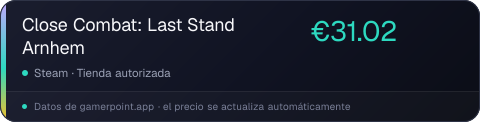 Close Combat: Last Stand Arnhem