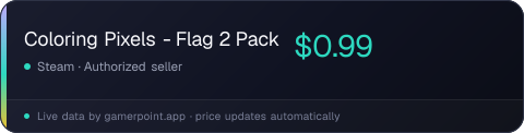 Coloring Pixels - Flag 2 Pack