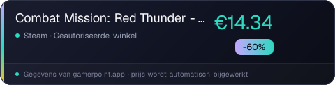 Combat Mission: Red Thunder - Fire and Rubble