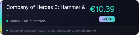 Company of Heroes 3: Hammer & Shield Battlegroup DLC