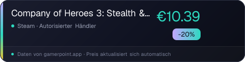 Company of Heroes 3: Stealth & Stronghold