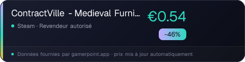 ContractVille - Medieval Furniture Pack