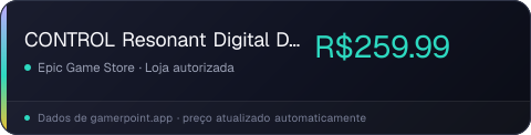 CONTROL Resonant Digital Deluxe Edition