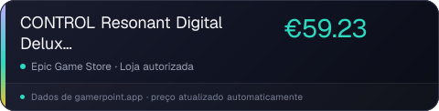 CONTROL Resonant Digital Deluxe Edition