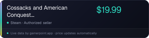 Cossacks and American Conquest Pack