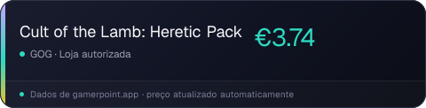 Cult of the Lamb: Heretic Pack