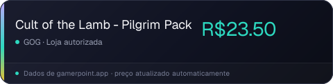 Cult of the Lamb - Pilgrim Pack
