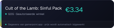 Cult of the Lamb: Sinful Pack