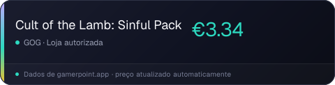 Cult of the Lamb: Sinful Pack