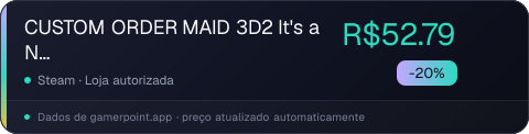 CUSTOM ORDER MAID 3D2 It's a Night Magic +GP02