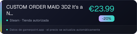 CUSTOM ORDER MAID 3D2 It's a Night Magic +GP02