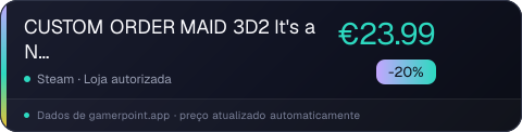 CUSTOM ORDER MAID 3D2 It's a Night Magic +GP02