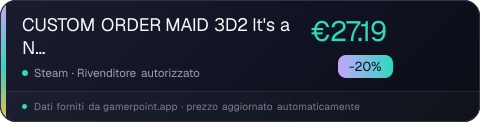 CUSTOM ORDER MAID 3D2 It's a Night Magic