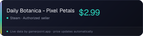Daily Botanica - Pixel Petals
