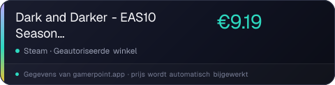 Dark and Darker - EAS10 Seasonal Pack