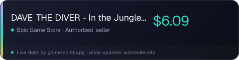 DAVE THE DIVER - In the Jungle Content Pack