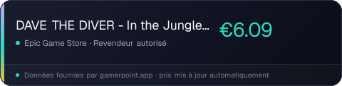 DAVE THE DIVER - In the Jungle Content Pack