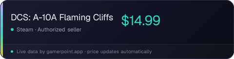 DCS: A-10A Flaming Cliffs