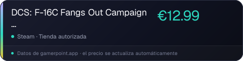 DCS: F-16C Fangs Out Campaign by Fight's On Simulations